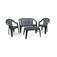 Пластиковые обеденные группы