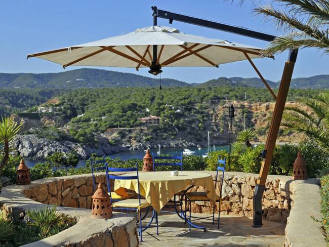 Зонт профессиональный Ø3.5 м Palladio Braccio имитация ироко, слоновая кость Ø3500 мм Зонт профессиональный Ø3.5 м Palladio Braccio имитация ироко, слоновая кость Ø3500 мм