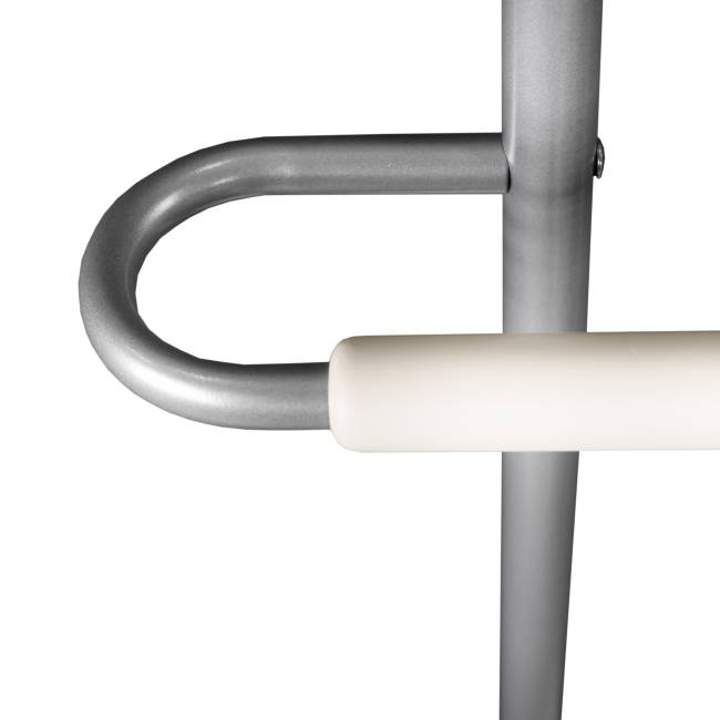 Вешалка костюмная ГАЛАНТ 333 металлик/слоновая кость