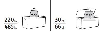 Сундук Марвел (MARVEL PLUS STORAGE BOX 270L), коричневый Сундук Марвел (MARVEL PLUS STORAGE BOX 270L), коричневый