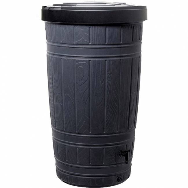 Водосборник Prosperplast Woodcan 265 л, черный