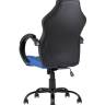 Кресло игровое TopChairs Racer Midi черно-синее