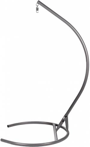 Стойка для одноместного подвесного кресла серая (Дуга+Основание)