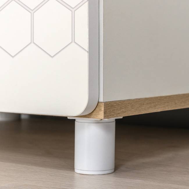 Два детских шкафа для одежды Эйп цвет белый/дуб белый