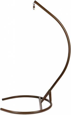 Стойка для одноместного подвесного кресла коричневая (Дуга+Основание)
