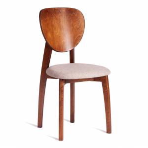 Стул DIAMANTE мягкое сидение / 1 шт. в упаковке бук, 42x42x85см, коричневый, ткань wool caramel, бежевый коричневый бук