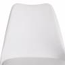 Стул TULIP IRON CHAIR (mod.EC-123) металл/пластик, 54,5*48*83,5см, white (белый) (Комплект из 4 шт.)
