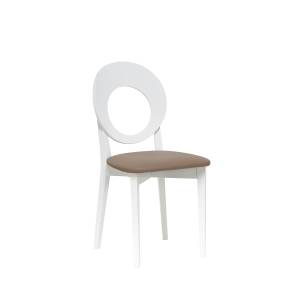 Стул Leset Хьюстон сборный Белый Шоколад Белый Стул Leset Хьюстон сборный Белый Шоколад Белый