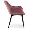 Стул на металлокаркасе Remo dark pink