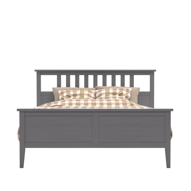 Комплект кровать Leset Мира 160х200 с основанием Серый Комплект кровать Leset Мира 160х200 с основанием Серый