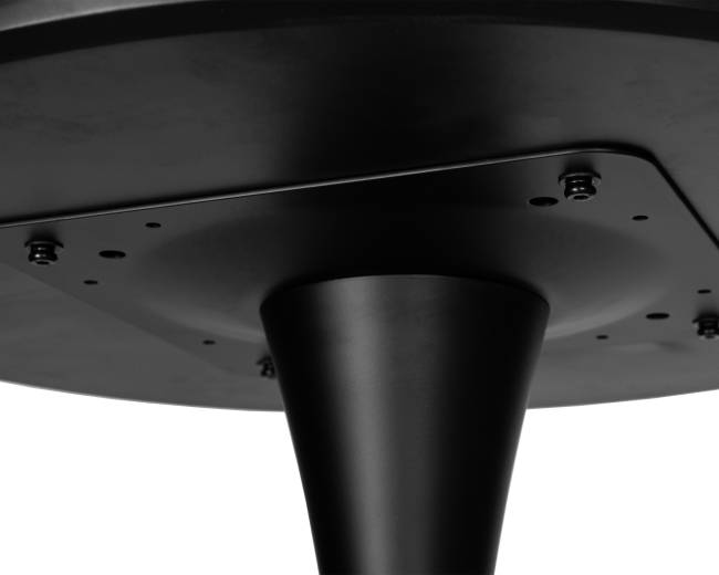 Стол барный MIA BAR, черная столешница, черное основание