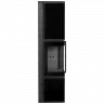 Печь Kratki PRO TORA/L 8 кВт, чёрное стекло