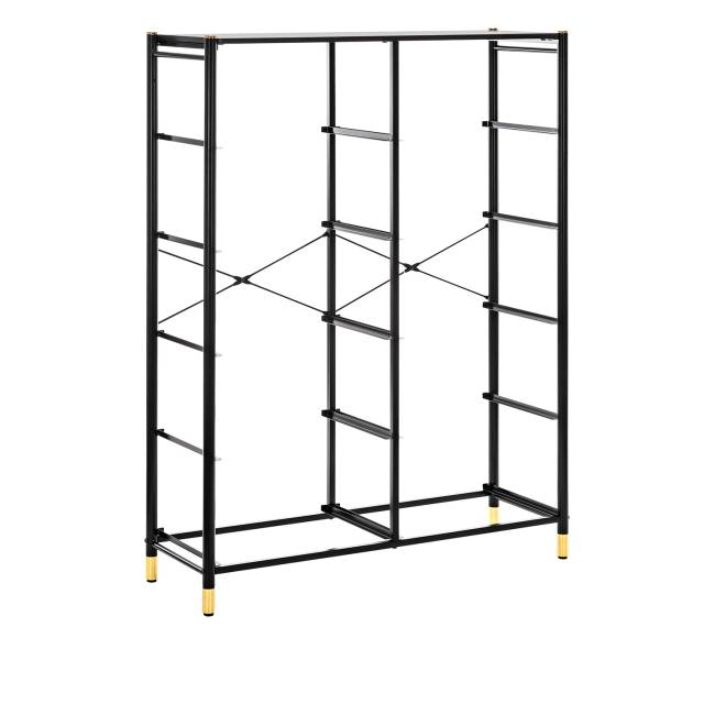 Комод Leset Хайди 10 ящиков Чёрный Чёрный