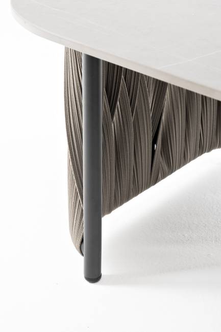 "Флоренция" лаунж-зона из искусственного ротанга, цвет графит