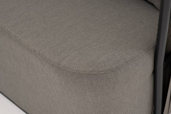 "Флоренция" лаунж-зона из искусственного ротанга, цвет графит