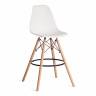 Стул барный Cindy Bar Chair (mod. 80-1) / 1 шт. в упаковке дерево бук/металл/пластик, 50 х 51 х 109 см, White (Белый) 70029/ натуральный White (Белый) 70029/ натуральный дерево бук/металл/пластик