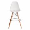 Стул барный Cindy Bar Chair (mod. 80-1) / 1 шт. в упаковке дерево бук/металл/пластик, 50 х 51 х 109 см, White (Белый) 70029/ натуральный White (Белый) 70029/ натуральный дерево бук/металл/пластик
