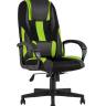 Кресло игровое TopChairs ST-CYBER 9 черный/зеленый
