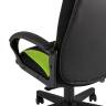 Кресло игровое TopChairs ST-CYBER 9 черный/зеленый