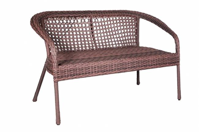 DECO Софа 2-х местная шоколад DECO Софа 2-х местная шоколад