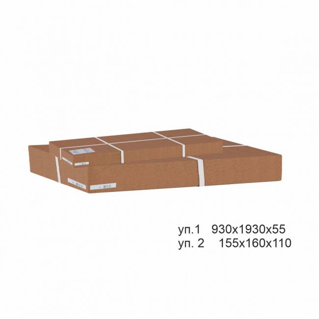 Вешалка в прихожую Оливия Н2 экокожа молочный