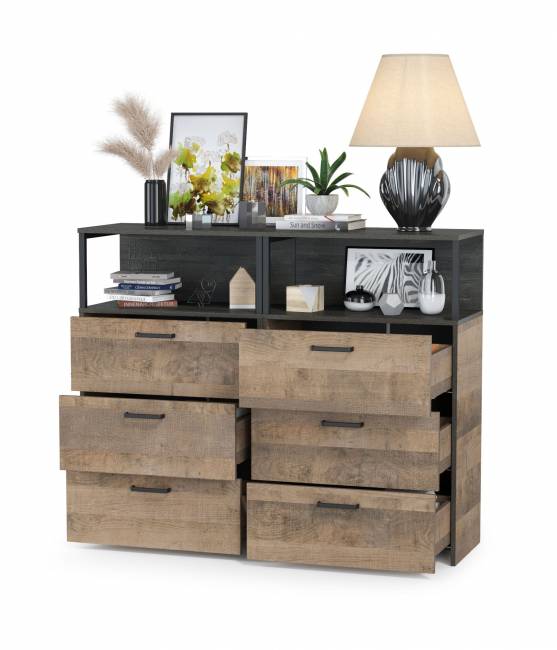 Два комода с ящиками Трувор цвет дуб гранж песочный/интра