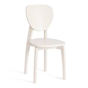 Стул DIAMANTE жесткое сидение бук, ivory white, 42х42х85см (Комплект из 2 шт.) белый бук