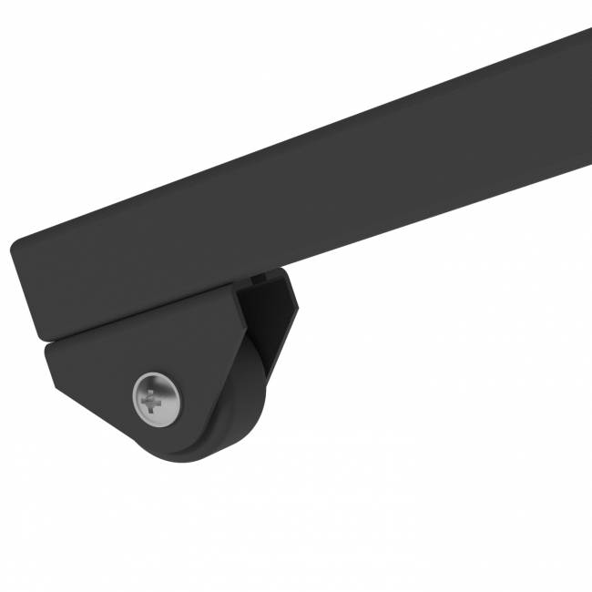 Стол универсальный трансформируемый АНДРЭ Loft ЛДСП белый/чёрный Стол универсальный трансформируемый АНДРЭ Loft ЛДСП белый/чёрный