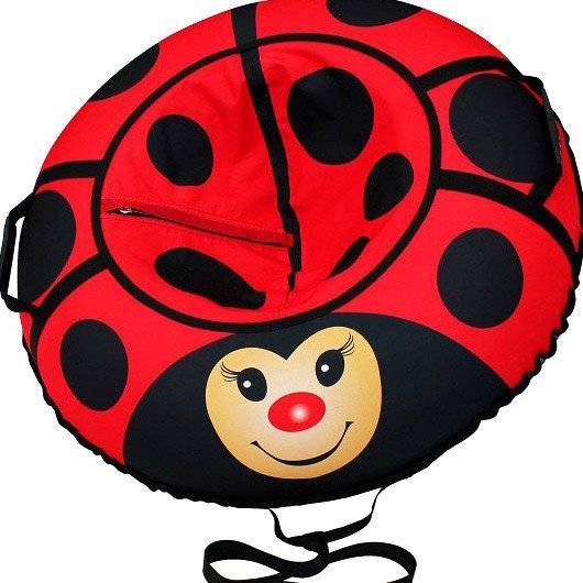 Тюбинг Митек Божья коровка 110 см