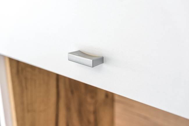 Комод Бэль в гостиную цвет дуб крафт золотой/белый премиум