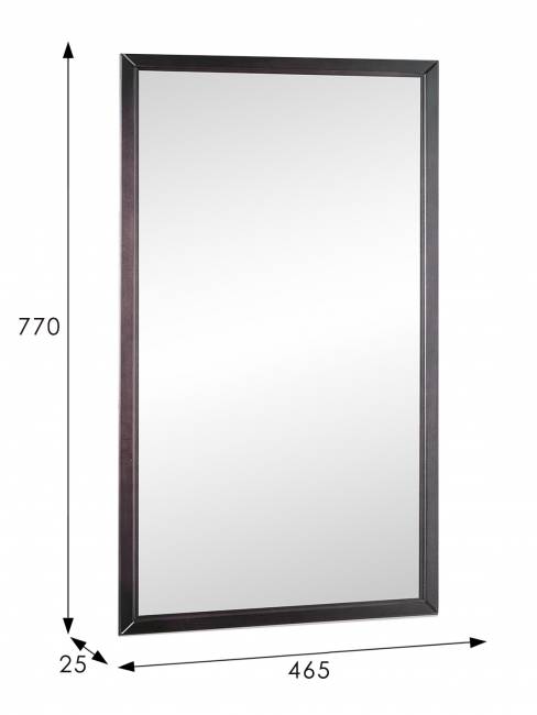 Зеркало настенное Артемида венге 77 см х 46, 5 см