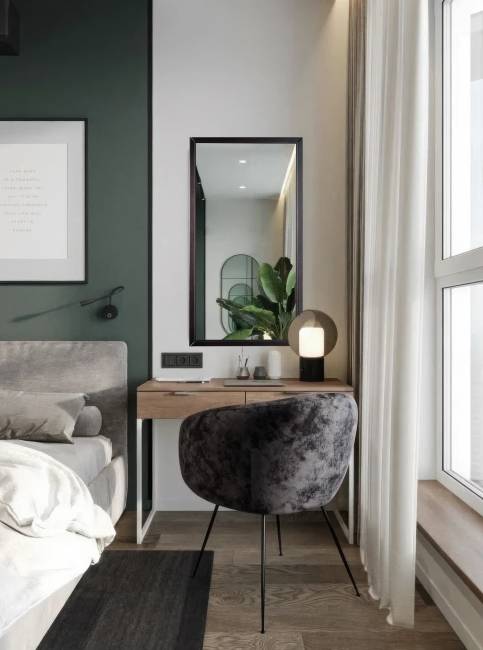 Зеркало настенное Артемида венге 77 см х 46, 5 см