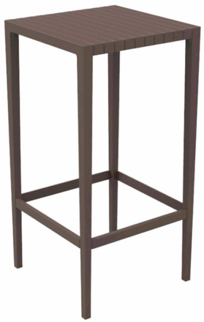 Стол пластиковый барный Spritz Basic бронзовый 500x500x1000 мм