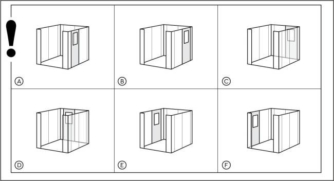 Сарай "Дарвин 6х6" (размеры 183 х 182 см), серый