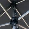 Зонт-парусник 2х2 м Vela Titanium титан, антрацит 2000х2000 мм