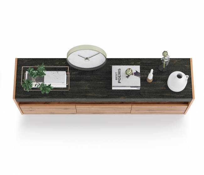 Тумба под ТВ 13.272 цвет дуб вотан/интра