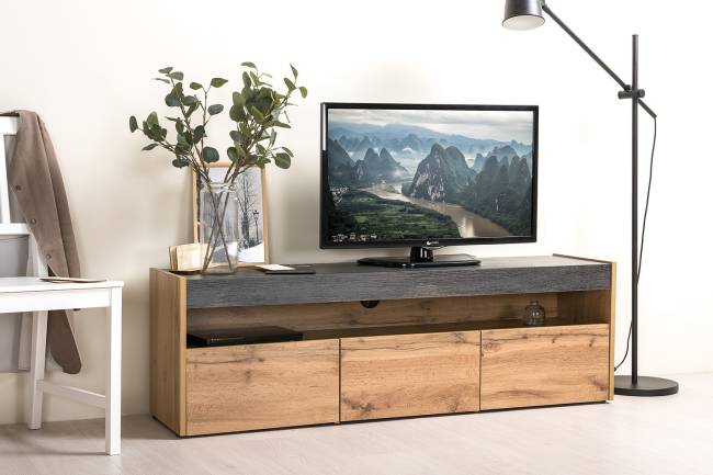 Тумба под ТВ 13.272 цвет дуб вотан/интра