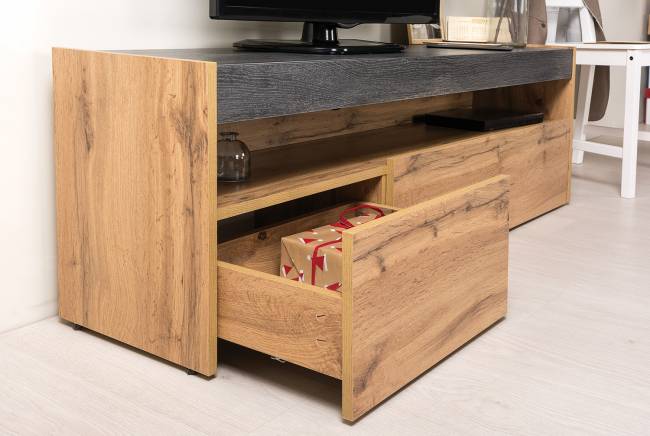 Тумба под ТВ 13.272 цвет дуб вотан/интра