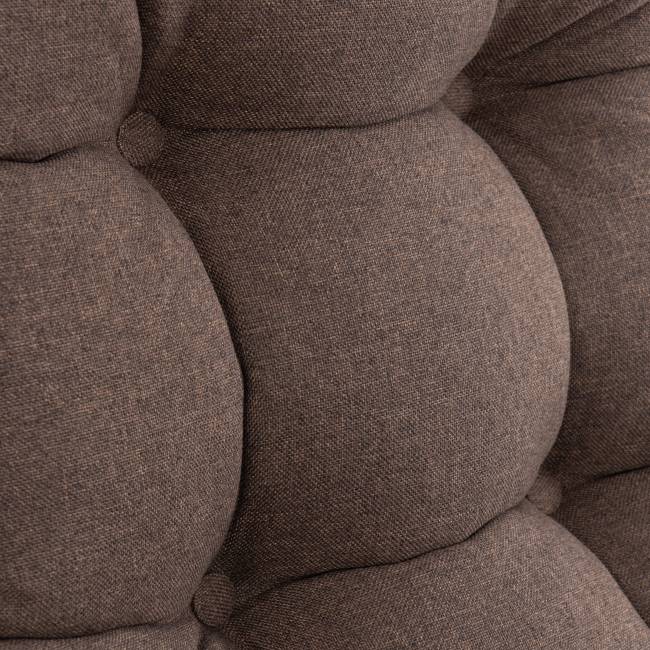 Диван Ergo/Эрго рогожка, коричневый, 3М7-147 коричневый рогожка