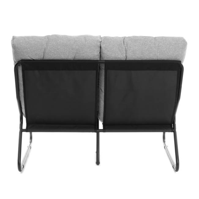 Диван Ergo/Эрго рогожка, серо-бежевый, 3M 16/2 светло-серый рогожка