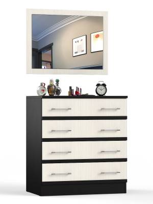 Сакура Комод с зеркалом цвет венге/дуб лоредо