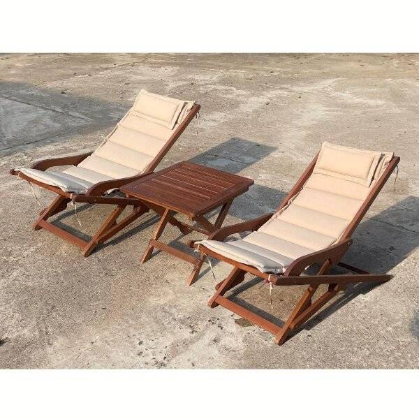 Комплект с креслами и столиком AFM-709A-T133 3pcs Beige, бежевый
