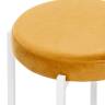 Табурет Leset Авис профиль Ultra Mustard Белый Табурет Leset Авис профиль Ultra Mustard Белый