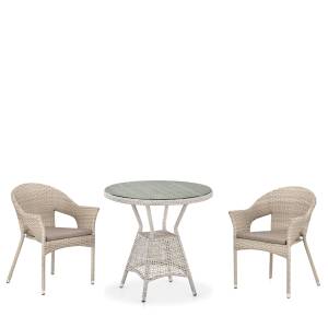 Комплект мебели T705ANT/Y79C-W85 (2+1) цвет Латте Комплект мебели T705ANT/Y79C-W85 (2+1) цвет Латте