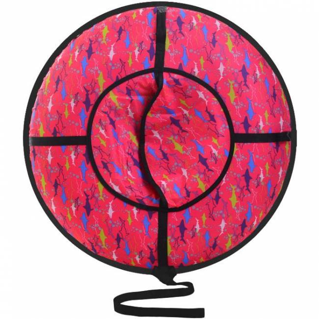 Санки надувные "Ватрушка" серия ДИЗАЙН с молнией ВСД/5М 110 см