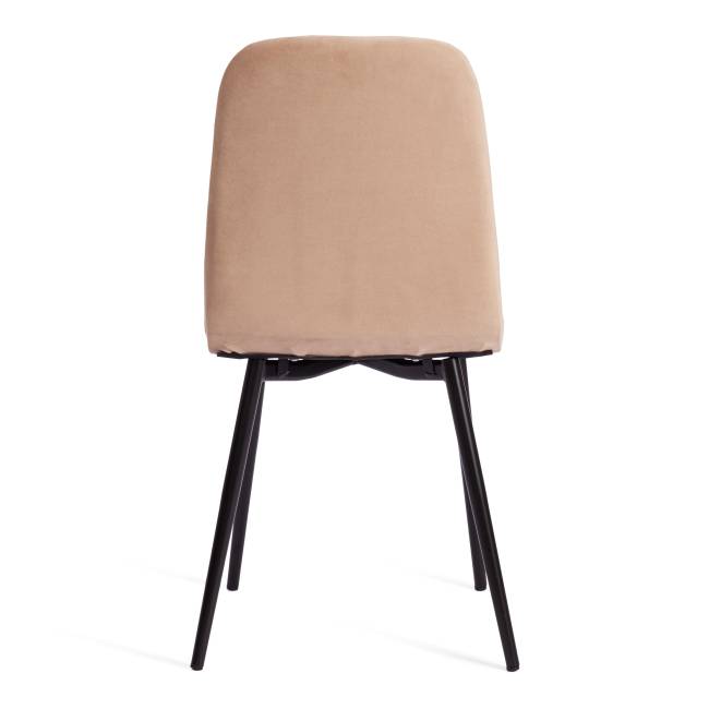Стул ARC / 1 шт. в упаковке Велюр/металл , 46 х 52 х 88 см, бежевый/черный бежевый Велюр/металл Стул ARC / 1 шт. в упаковке Велюр/металл , 46 х 52 х 88 см, бежевый/черный бежевый Велюр/металл