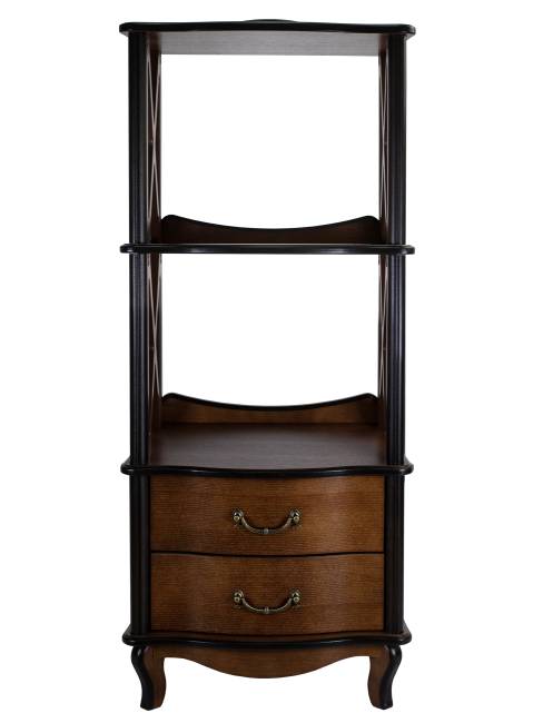 Этажерка Джульетта 2 уровня, орех Л