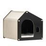 Домик для животных Leset Флёр Чёрный Бежевый