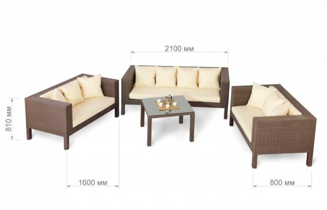 Комплект мебели ВЕРМОНТ №1