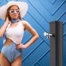Душ уличный для ног Jolly Lavapiedi A 685 антрацит 165х155х850 мм